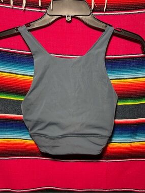 Lululemon Energy High-Neck Longline Bra Medium Support, B-D Cups *Tough Shade 8